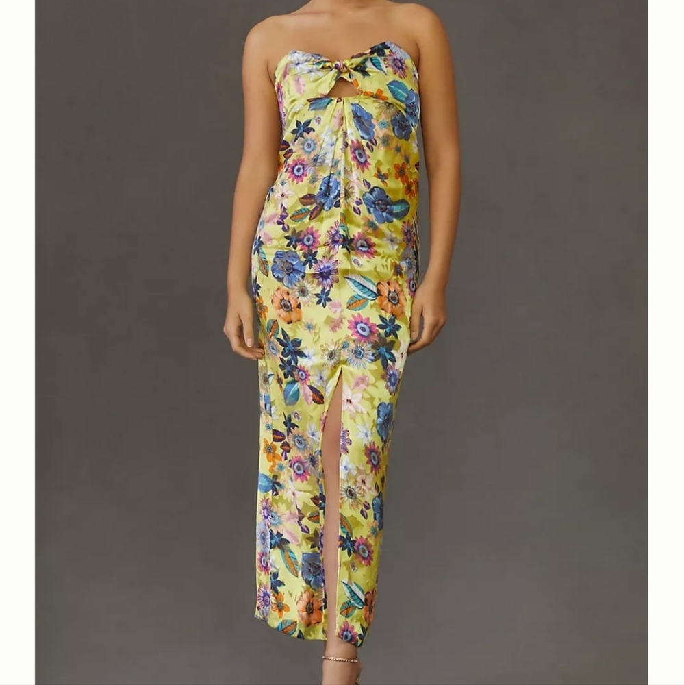 Anthropologie Twist Dress Midi - NWT - Size Medium